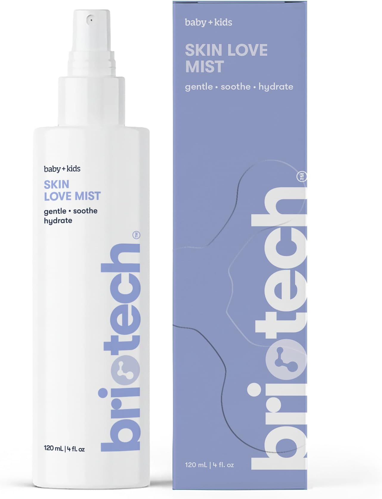 BRIOTECH Baby Skin Love Spray, Hypochlorous Acid Mist, 4 oz