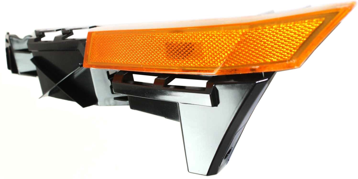 Evan Fischer Bumper Retainer Compatible with 2006-2009 Ford Fusion, Fits 2006-2009 Mercury Milan Cover with Side Marker Light Front, Driver Side FO1026107, FO2550142