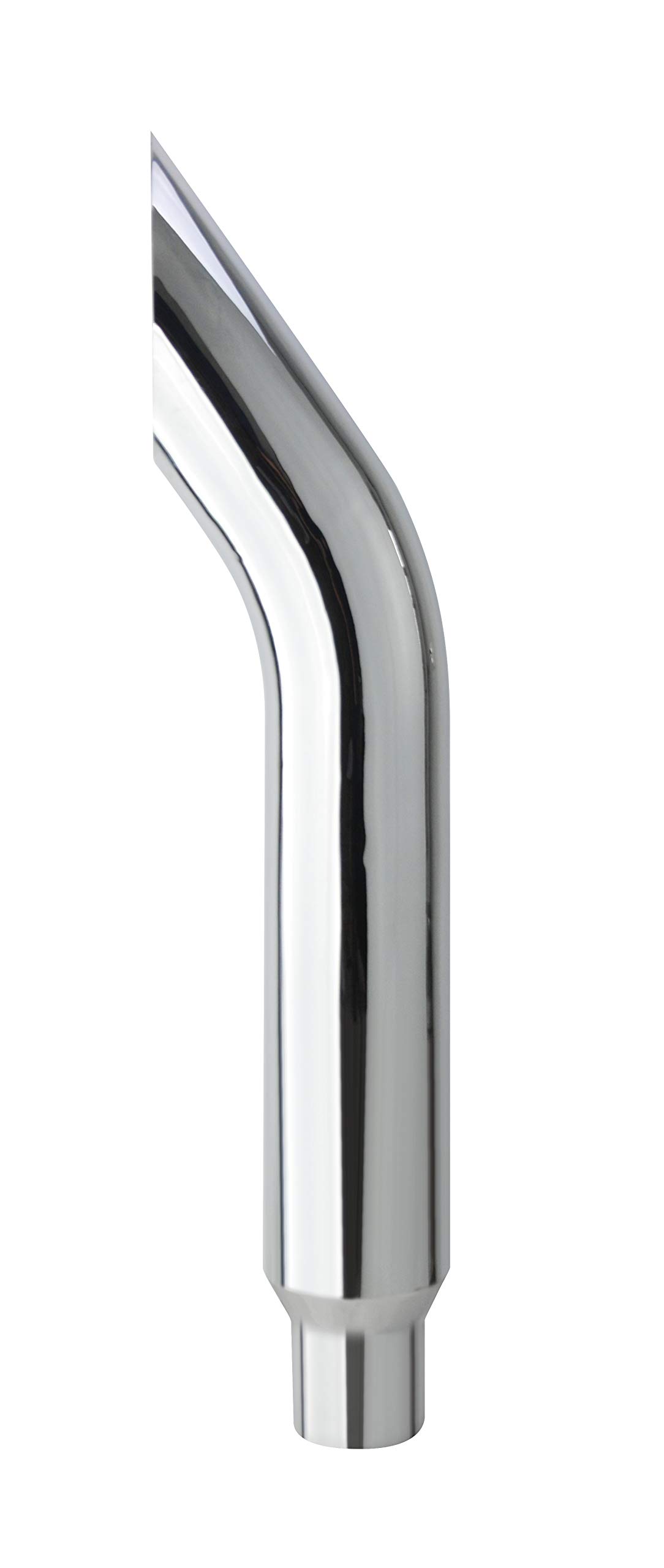 Photo 1 of 7" Bull Horn Chrome Exhaust Stack,5"ID Reduced Bottom,48" Length