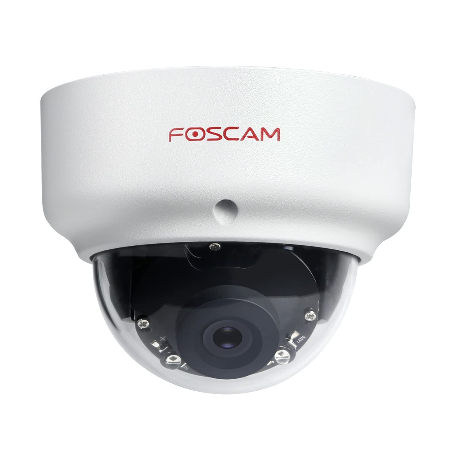 FoscamD2EP Full HD 2MP PoE P2P WDR 2.0 Weatherproof IP Camera with IR Night Vision up to 20 m Motion Detection