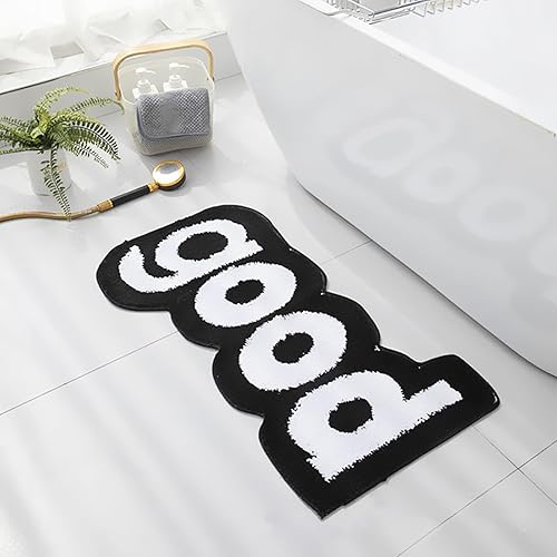 Miniatura 9 de LEVINIS Alfombra de guardería, divertida y bonita alfombra decorativa de ojos para niños, alfombra decorativa en blanco y negro para habitación de