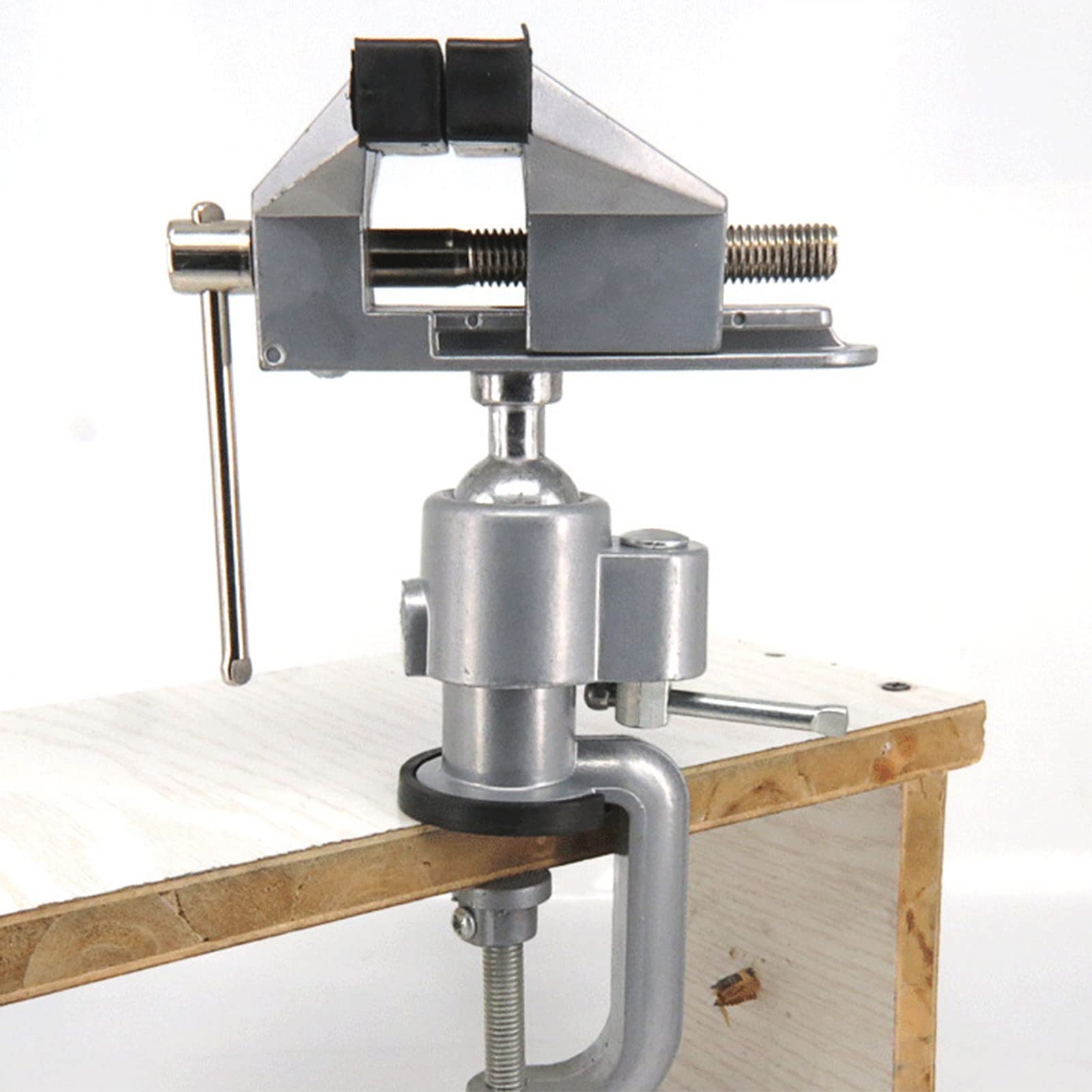 Support de perceuse électrique et étau de table rotatif pour établi