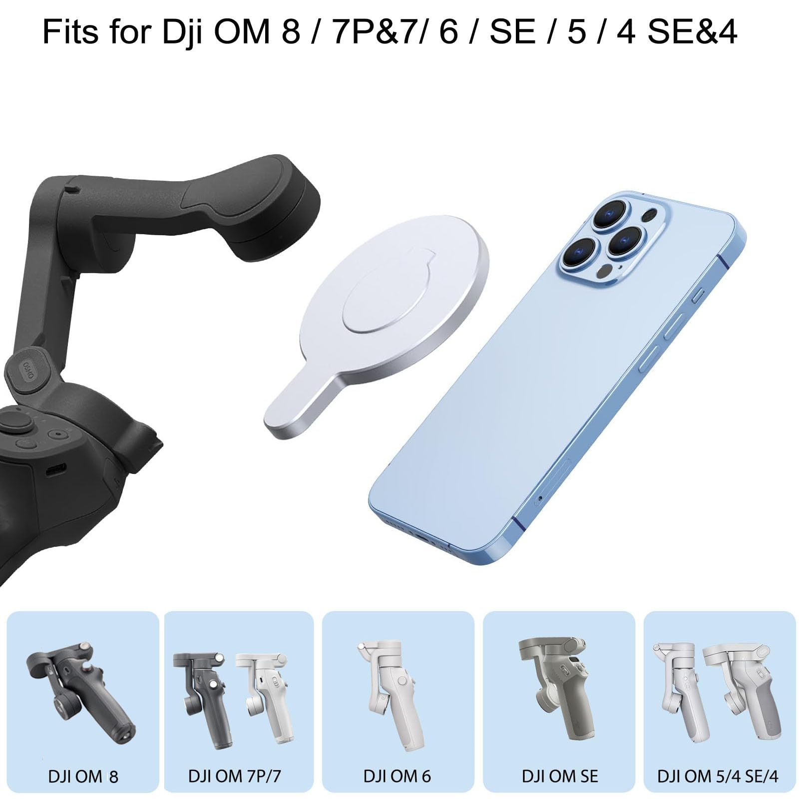Amazon.com: Aerbeis for DJI Magnetic Phone Holder Clamp