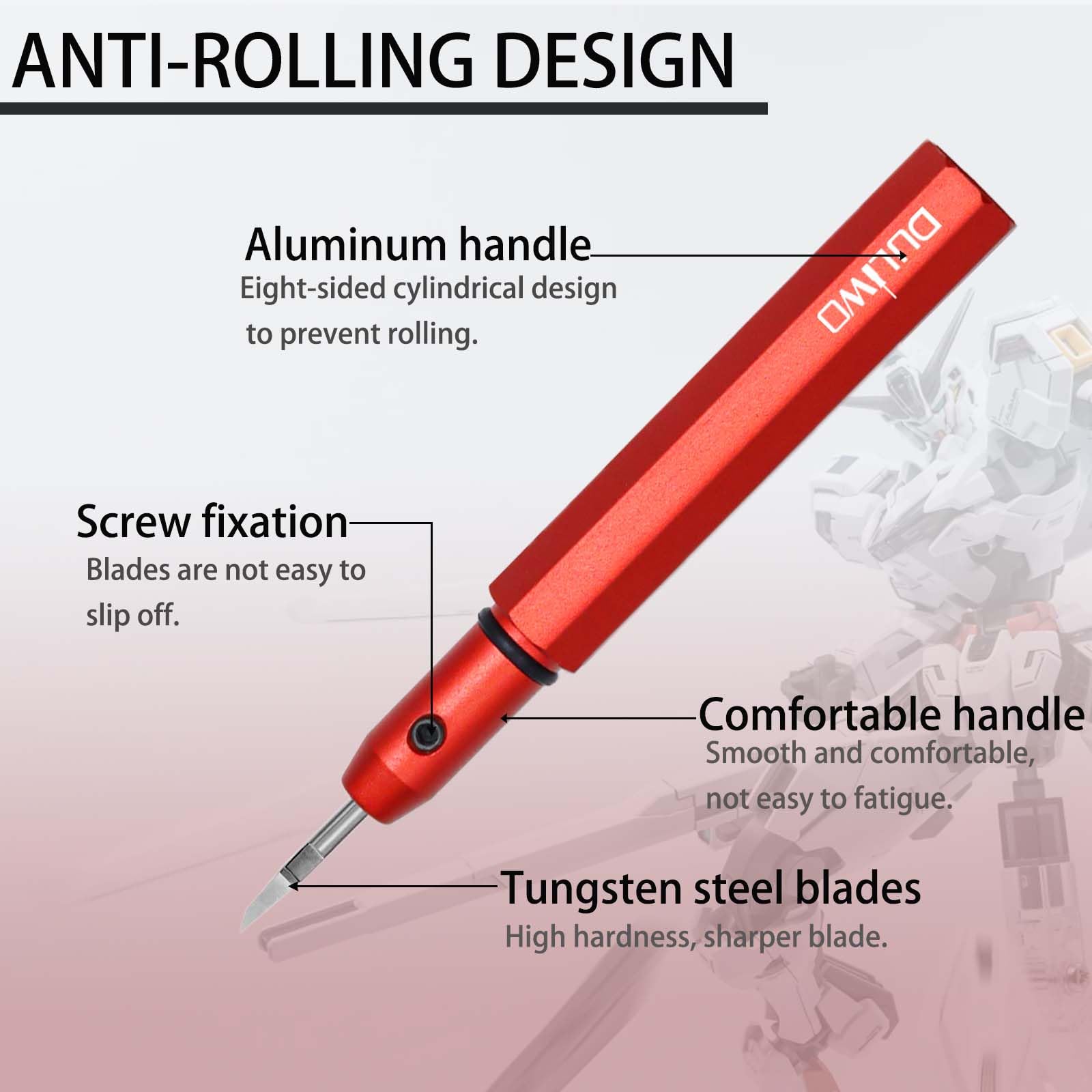 Model Scriber Tool 0.10mm Tungsten Steel Chisel — Amazon image 2