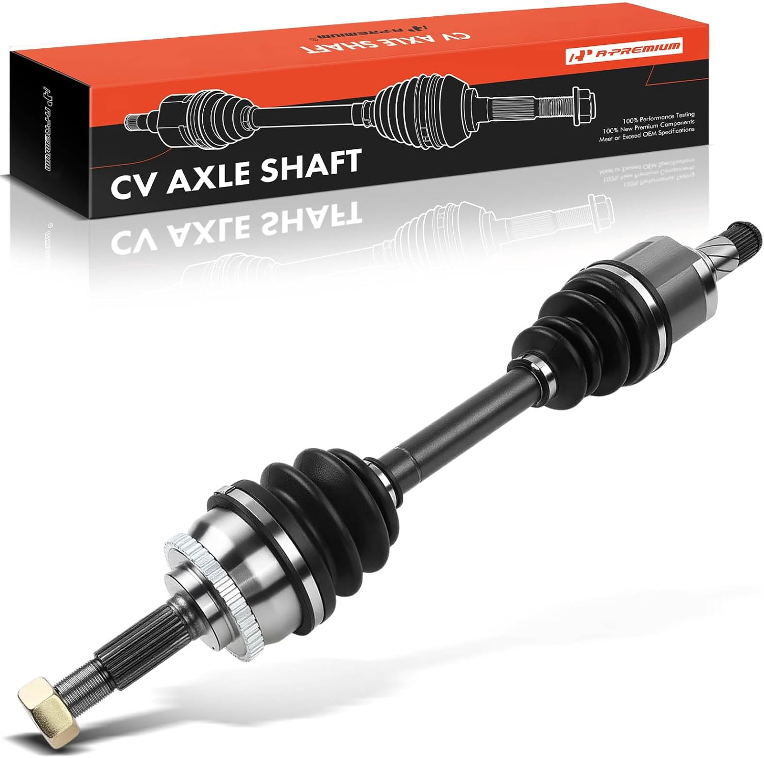 A-Premium CV Axle Shaft Assembly Compatible with Nissan Altima 1998 1999 2000 2001, L4 2.4L, Automatic Transmission, Front Left Driver Side