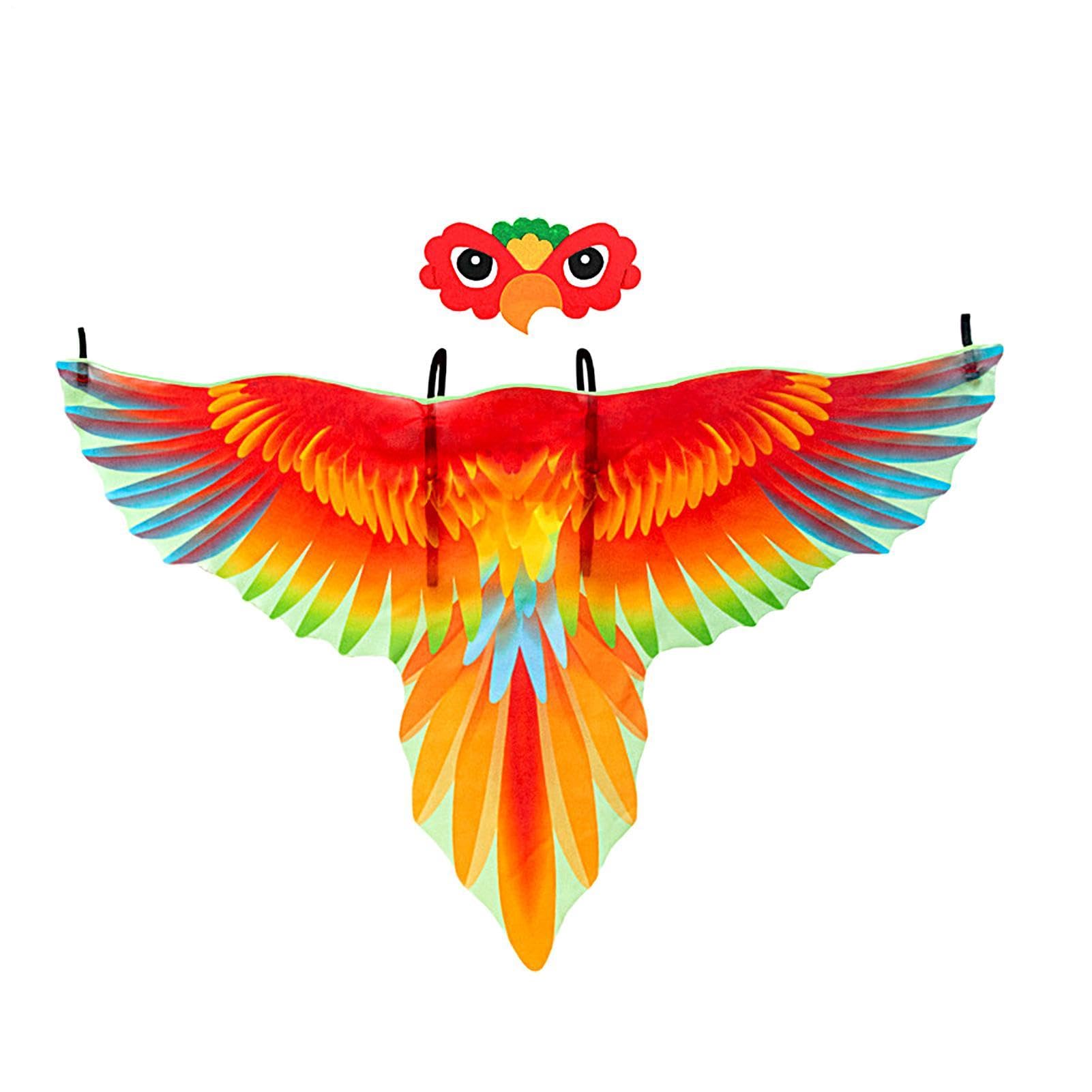Kids Bird Costume Eagle Wings Costume Jungle Animal Dress Up Performance Props For Daily Dress Up, School Performances, Masquerade