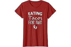 Eating Tacos for Two Maternity Shirt