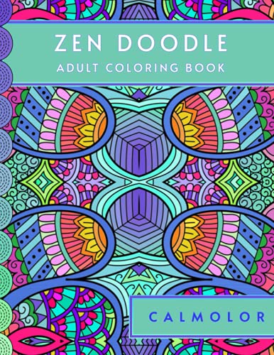 Zen Doodle: Adult Coloring Book, Stress Relieving Doodle Inspired...
