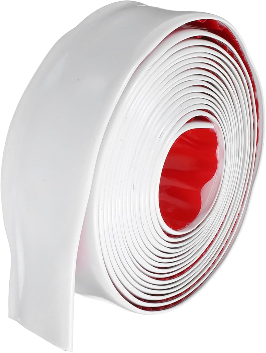 Homoyoyo 1roll Self-Adhesive PVC Baseboard Trim Easy Installation Peel and Stick Wall Molding for -Resistant Elegant Finish for Living Rooms and Kitchens