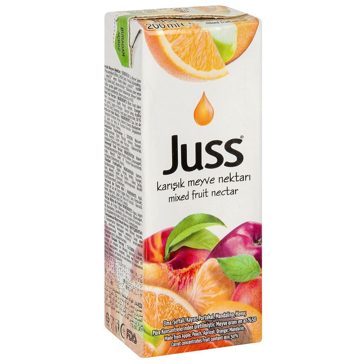 Juss Karışık Nektar 200 ml