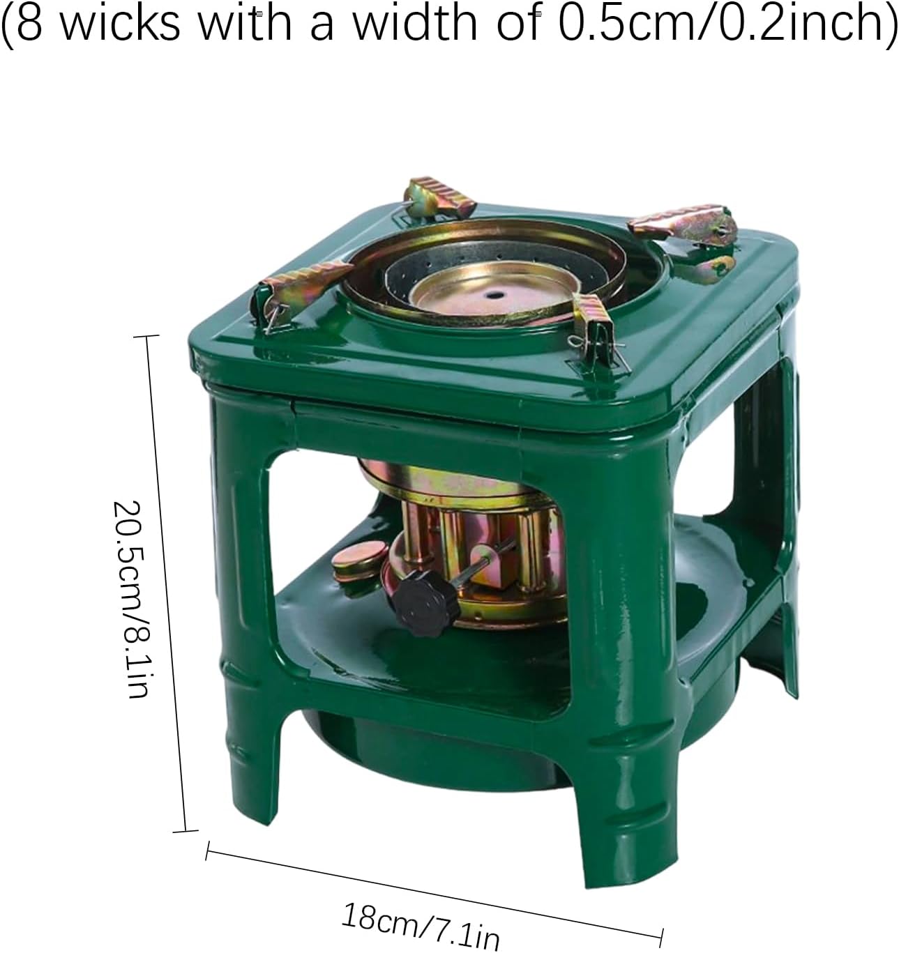 Portable Camping Stove – Safe and Fast Heating Heater for Outdoor Cooking | Compact Alcohol Burner with Stable Flame Control & Lightweight Carry Design for Backpacking, Hiking, Travel and Picnic