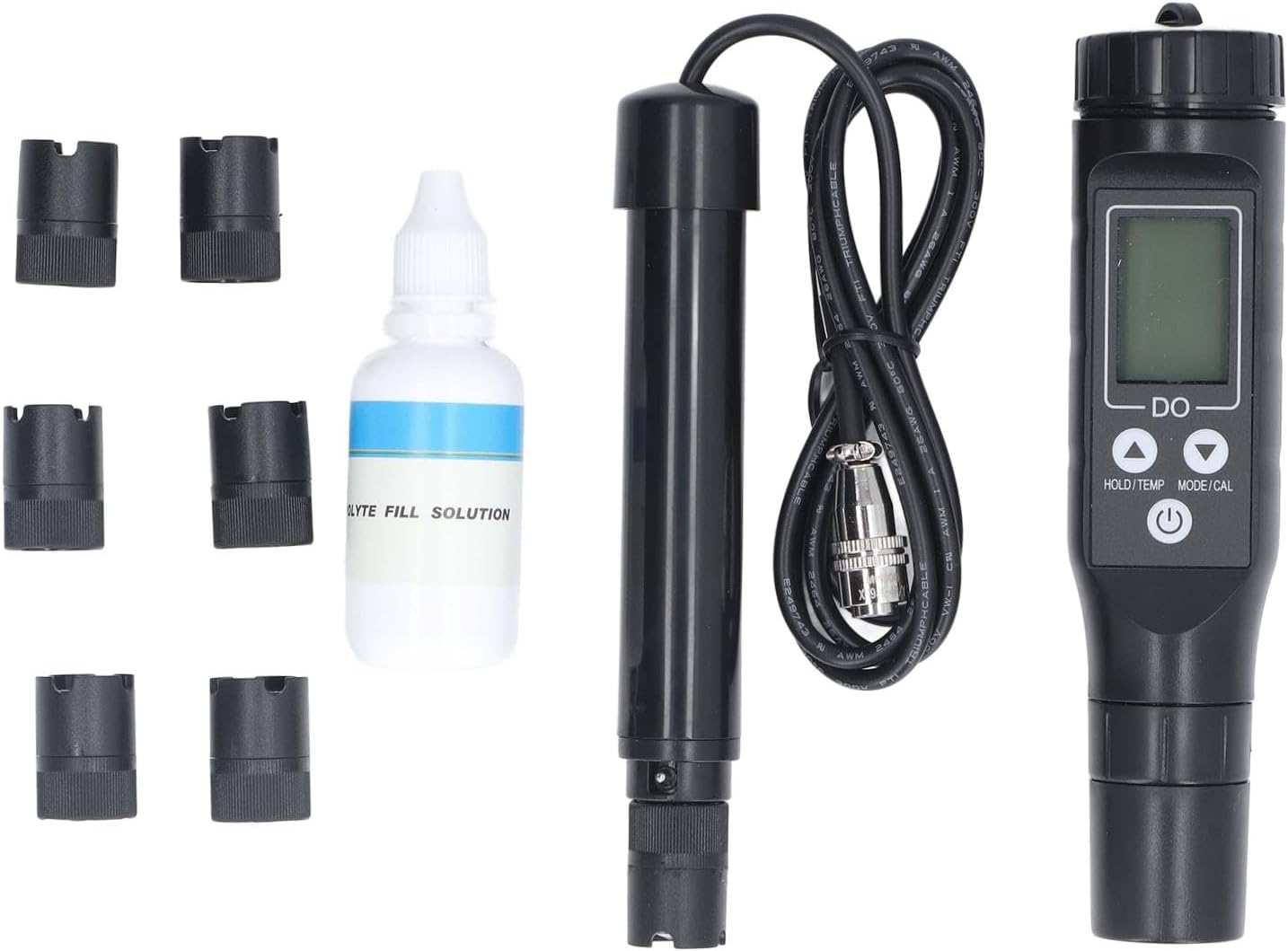 Highly Sensitive Digital Dissolved Oxygen Meter Kit Water Quality Testing DO Probe