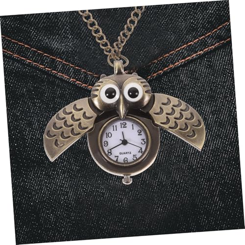 Reloj de bolsillo de cuarzo Gatuida pack de 2 colgantes retro 3