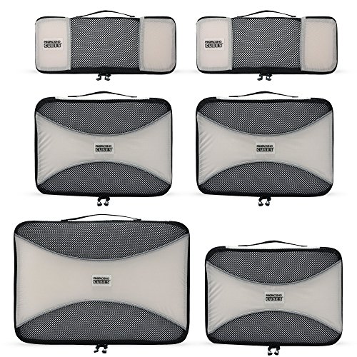 PRO Packing Cubes for Travel - Luggage Organizer Bags, Accessories - Ultralight