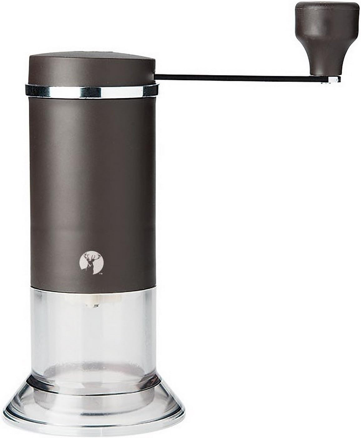 Captain Stag UW-3501 Coffee Grinder, Ceramic Blade, Handy Type, Small, 18-8 Stainless Steel, Made in Japan