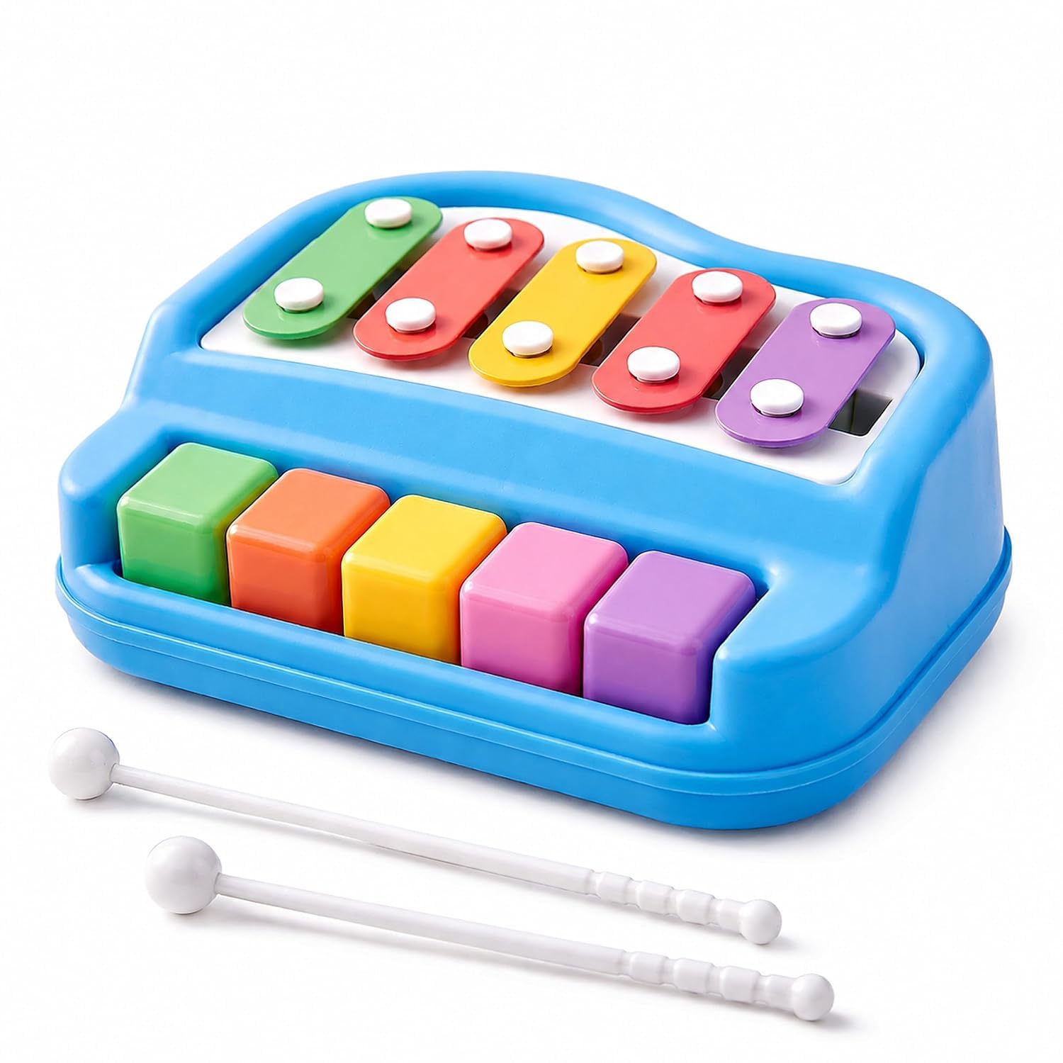 Musical Xylophone and Mini Piano, Non Toxic, Non-Battery, Assorted Color-image-39