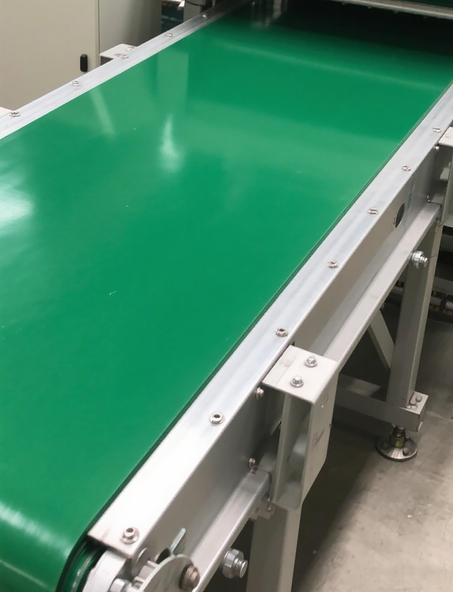 Cinta transportadora de PVC | Transportador de Rodillos Planos para líneas de Montaje | Material de Cinta transportadora de cangilones | Alta Resistencia 10 x 290 cm (3,93 x 114,1 Pulgadas)