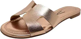 Chinelo Rasteira Vizzano Slide Metalizado 6371.167