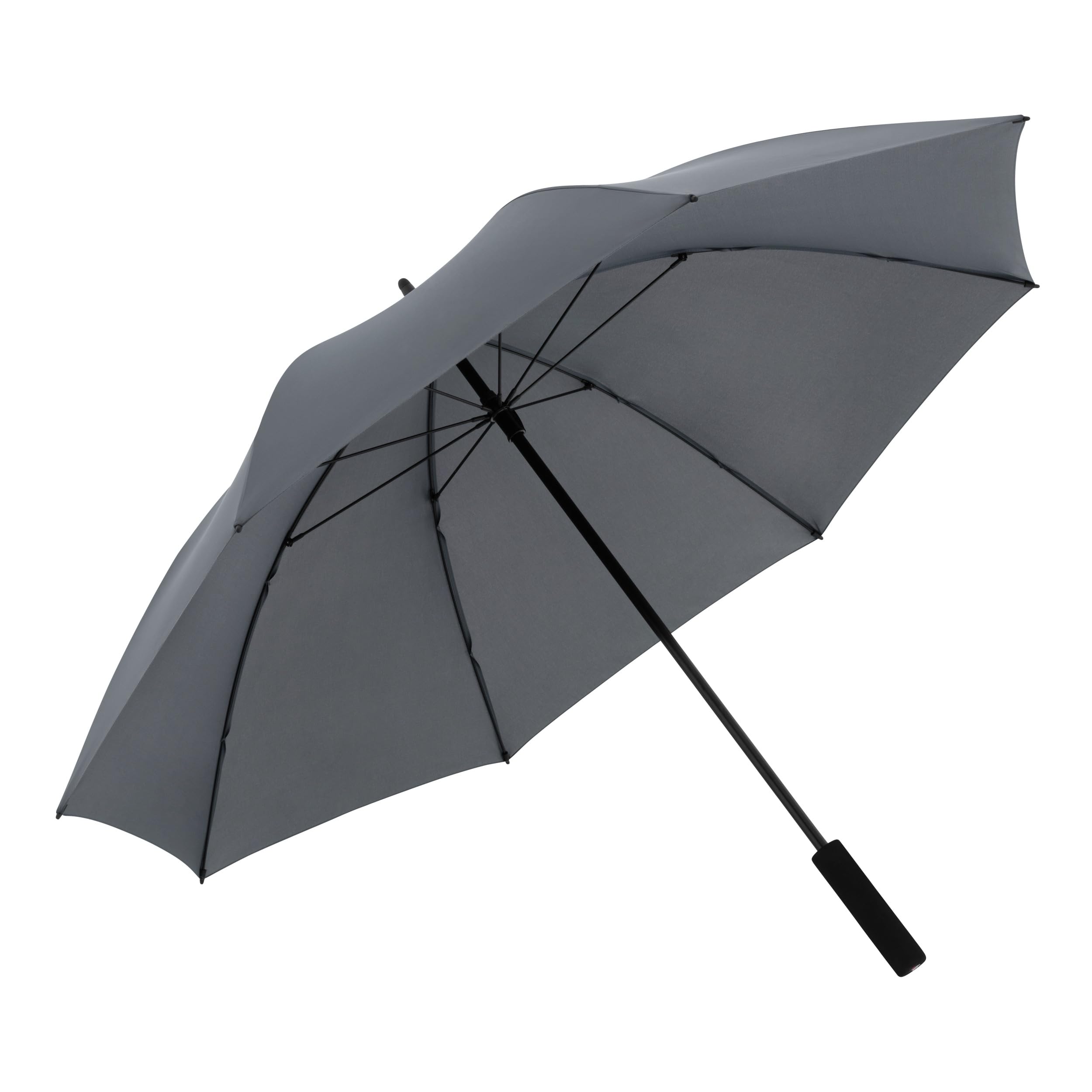 Knirps C.900 Light XXL paraguas grande en gris oscuro I paraguas manual ligero y estable I paraguas de pareja con ø 122 cm I a prueba de viento I paraguas de golf con mango antideslizante