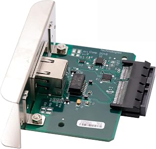 LIANXUE Internal Ethernets Print Server Network Card for Zebra ZT210 ZT220 ZT230 ZT610 Print Server Network Adapter Accessories Metal