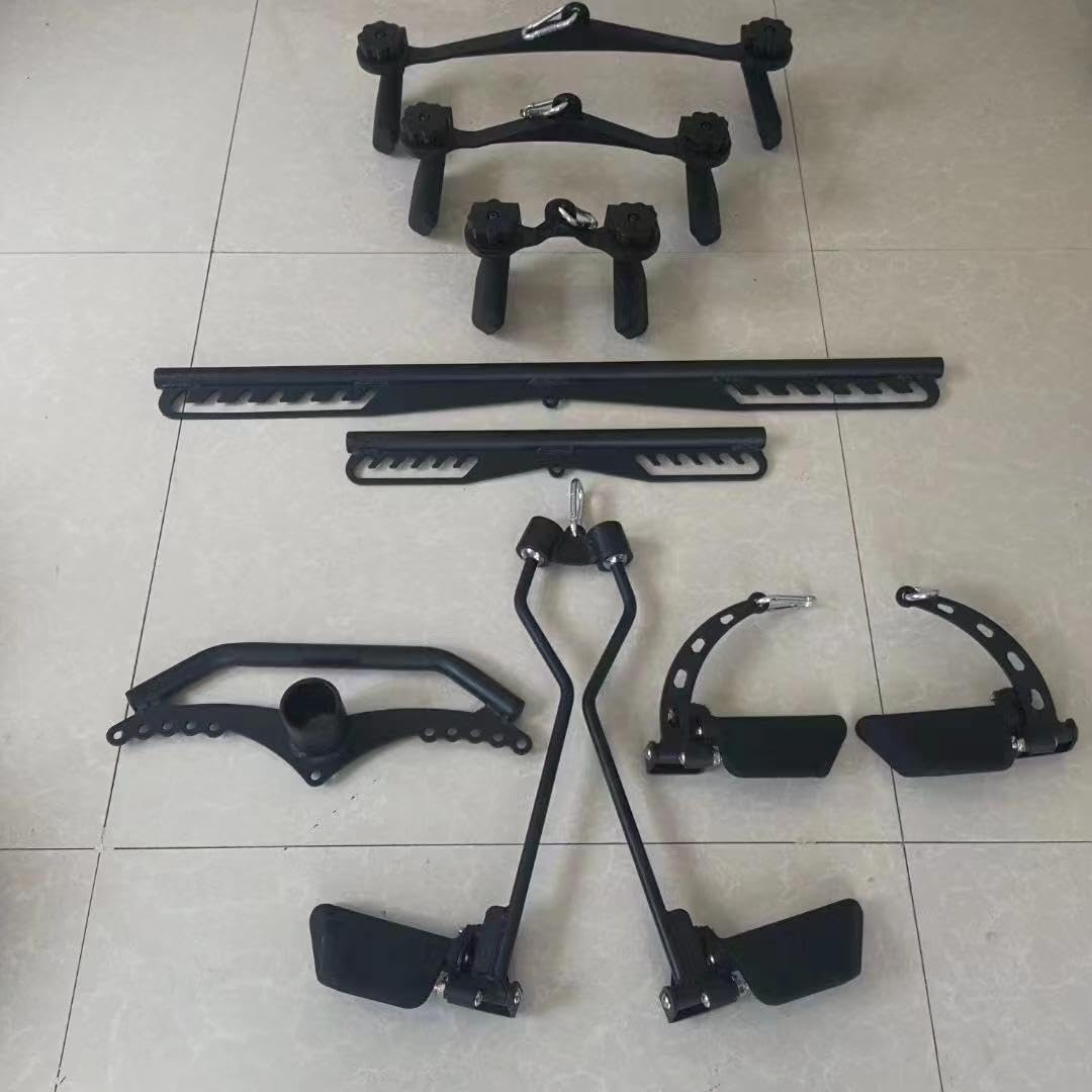 Home Gym Fitness Bar Adjustable Back Pull Handle High Back Pull Down Low Latissimus Dorsi Training Fitness Equipment
