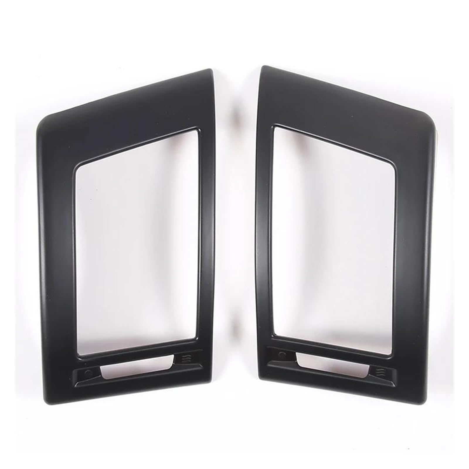 ABS Car Center Console Side Air Outlet Frame Decorative Cover Sticker for Jaguar for F-Type 2013-2024 HGMGFYCX(Matte Black)