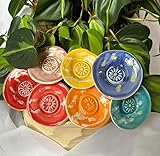 Handmade Ceramic Pollinator Watering Cup β Colorful Garden Accent for Bees, Butterflies & More β Sustainable Stoneware Insect Feeder Bowl (Teal)