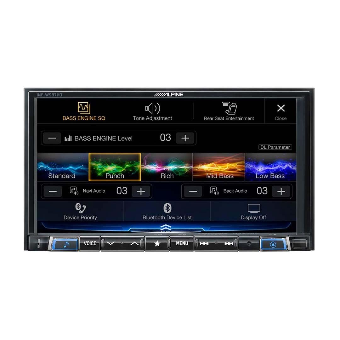 Alpine INE-W987HD 7 Inch Double DIN Multimedia Receiver with GPS Navigation