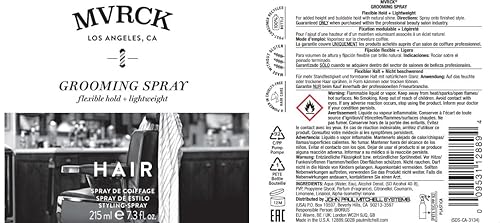 Miniatura 4 de MVRCK por Paul Mitchell - Spray de aseo para hombres, fijación flexible, fórmula ligera, para todo tipo de cabello, 7.3 onzas líquidas