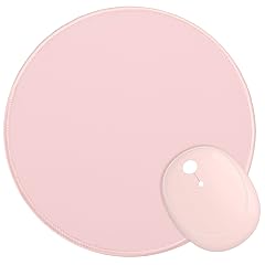 Dapesuom Round Mouse Pad 8 7 x 8 7 Inch Premium-Textured Washable Non-Slip Rubber Base Cute Small Mouse