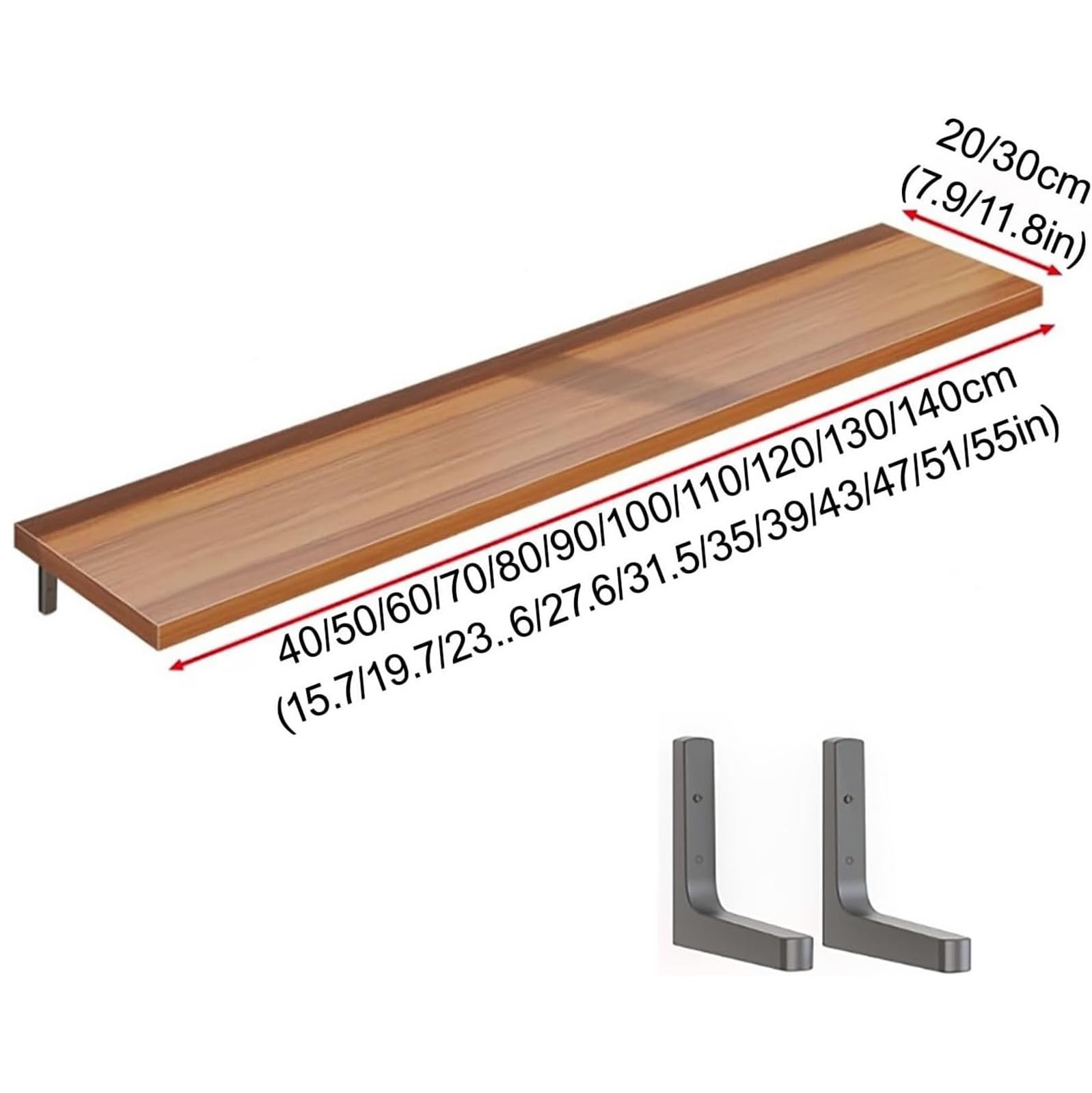 Schmales Holzheizkörperregal – einfach zu installierende Display-Konsole, Tisch, staubdicht, rauchdicht, Abdeckung für Flur, Schlafzimmer, Wohnzimmer, Foyer – Weiß (120 x 20 cm)