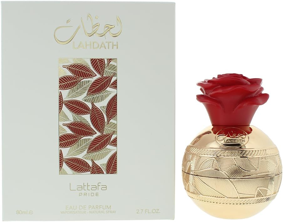 Lattafa Perfumes Lahdath for Unisex Eau de Parfum Spray, 2.7 Ounce