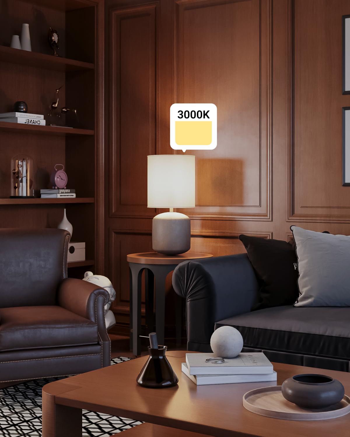 Sunco A15 LED Light Bulbs 10 Pack 60W Equivalent 800 Lumens Dimmable Appliance Ceiling Fan Bulb 3000K Soft — view 6