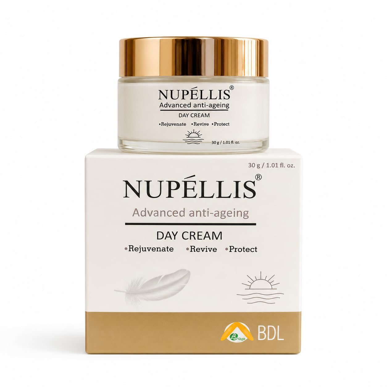 NUPELLIS Advanced Anti-Ageing Day Cream, 30 g | Rejuvenate, Revive & Protect | Daytime Moisturising Cream for All Skin Types-picture-15