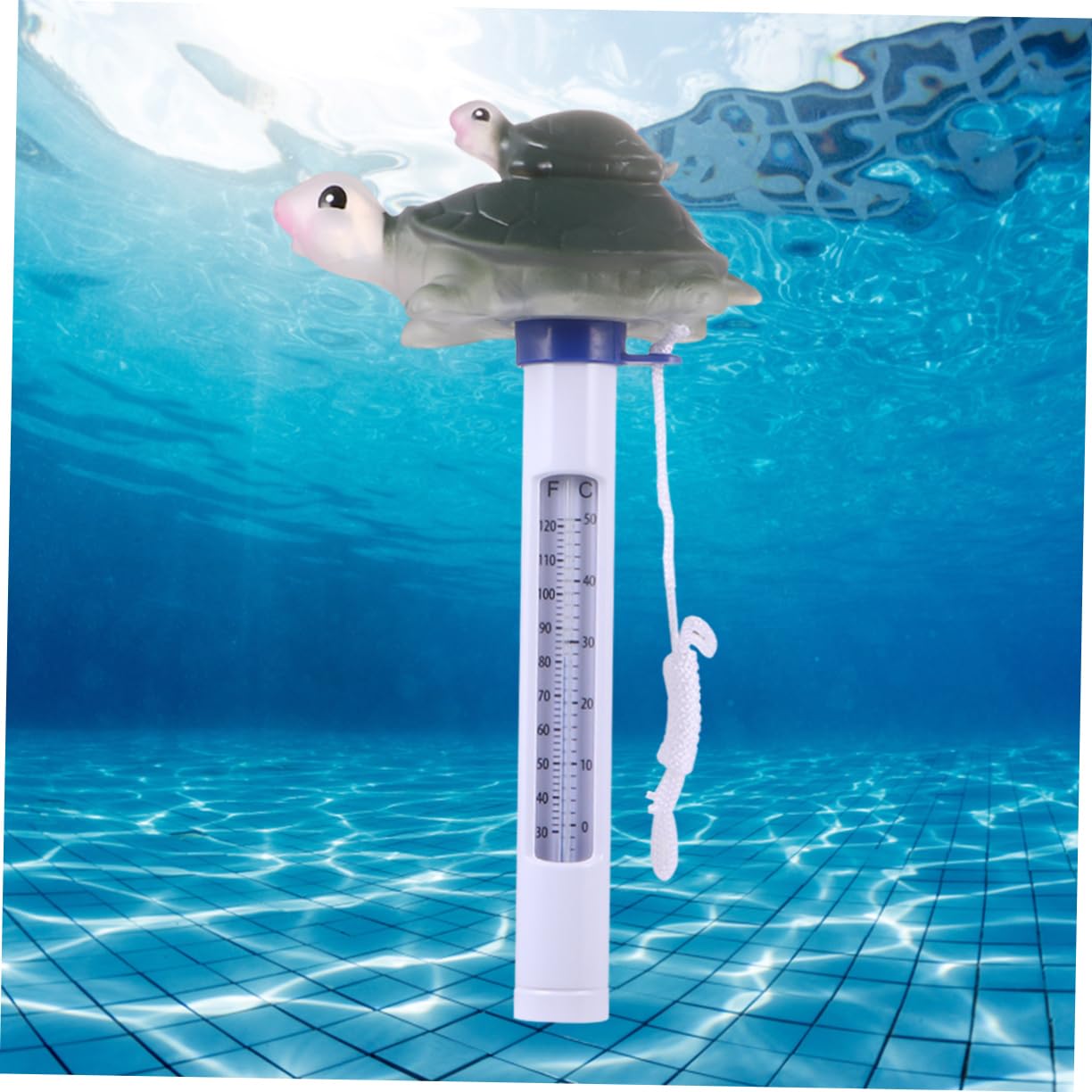 HANABASS 3pezzi Termometro Galleggiante Per Piscina Forma Di Monitor Di Temperatura Per Vaschetta Da Bagno e Spa Resistente e Sicuro Design Divertente Per Misura