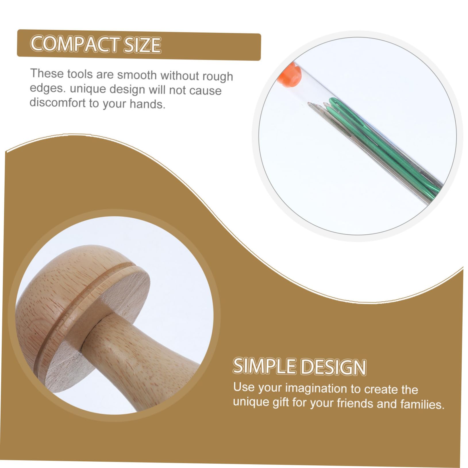 SHINEOFI 3sets Aghi Da Cucito Per Maglieria Kit Multi-funzione Per Lavoro Maglia Strumenti Per Cucire e Riparare Maglioni e Sciarpe Design Ergonomico Per Principianti e Esperti Colori Misti