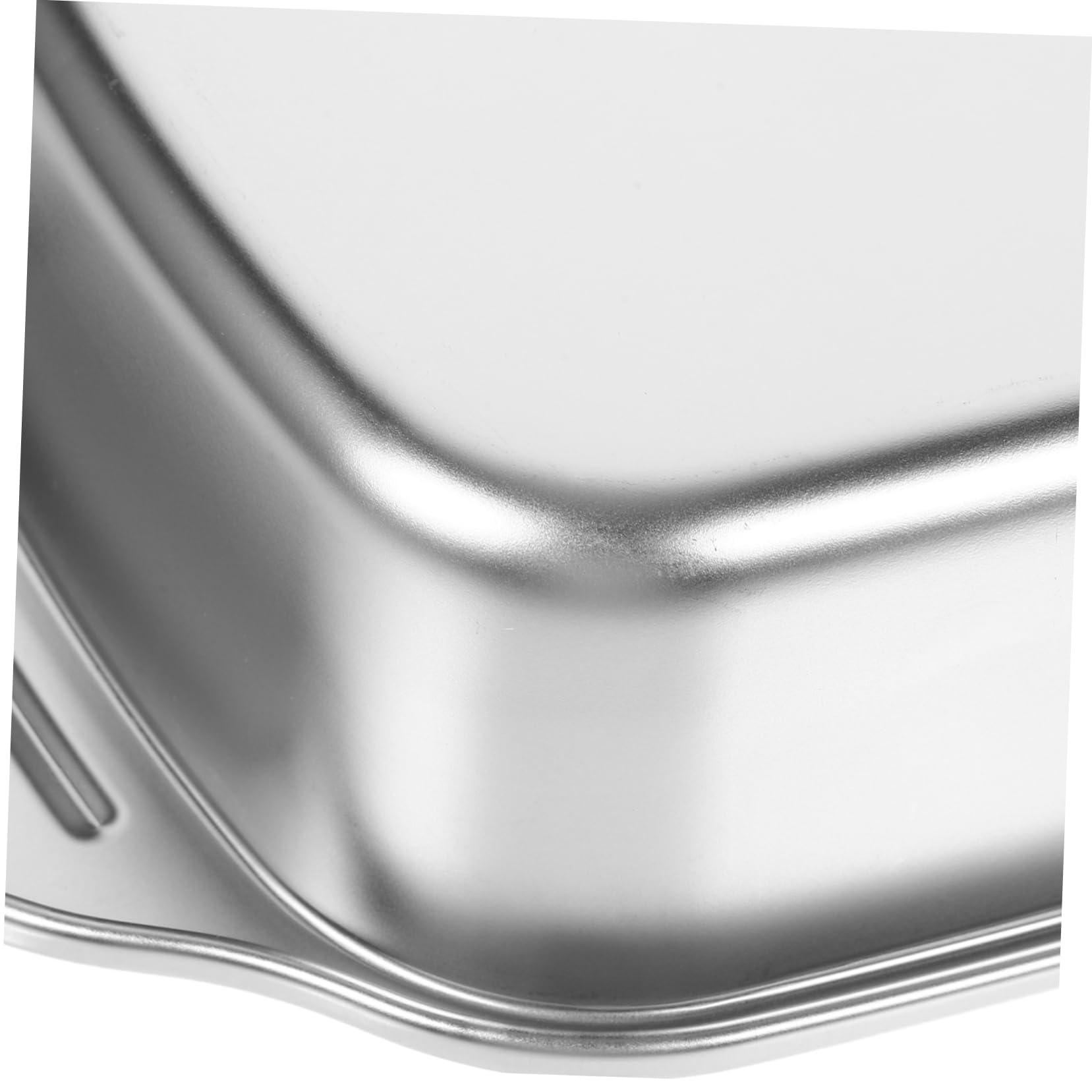 SEWACC Stainless Steel Roasting for Grilling Fish Multi Use Rectangular Tray for Home and Restaurant Durable Dish for Effortless Cooking Banquet Food Plate