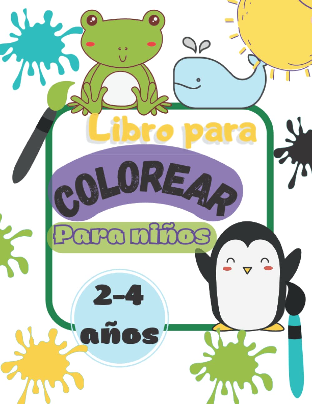 Buy Libro para colorear niños 24 años Mi primer libro para colorear