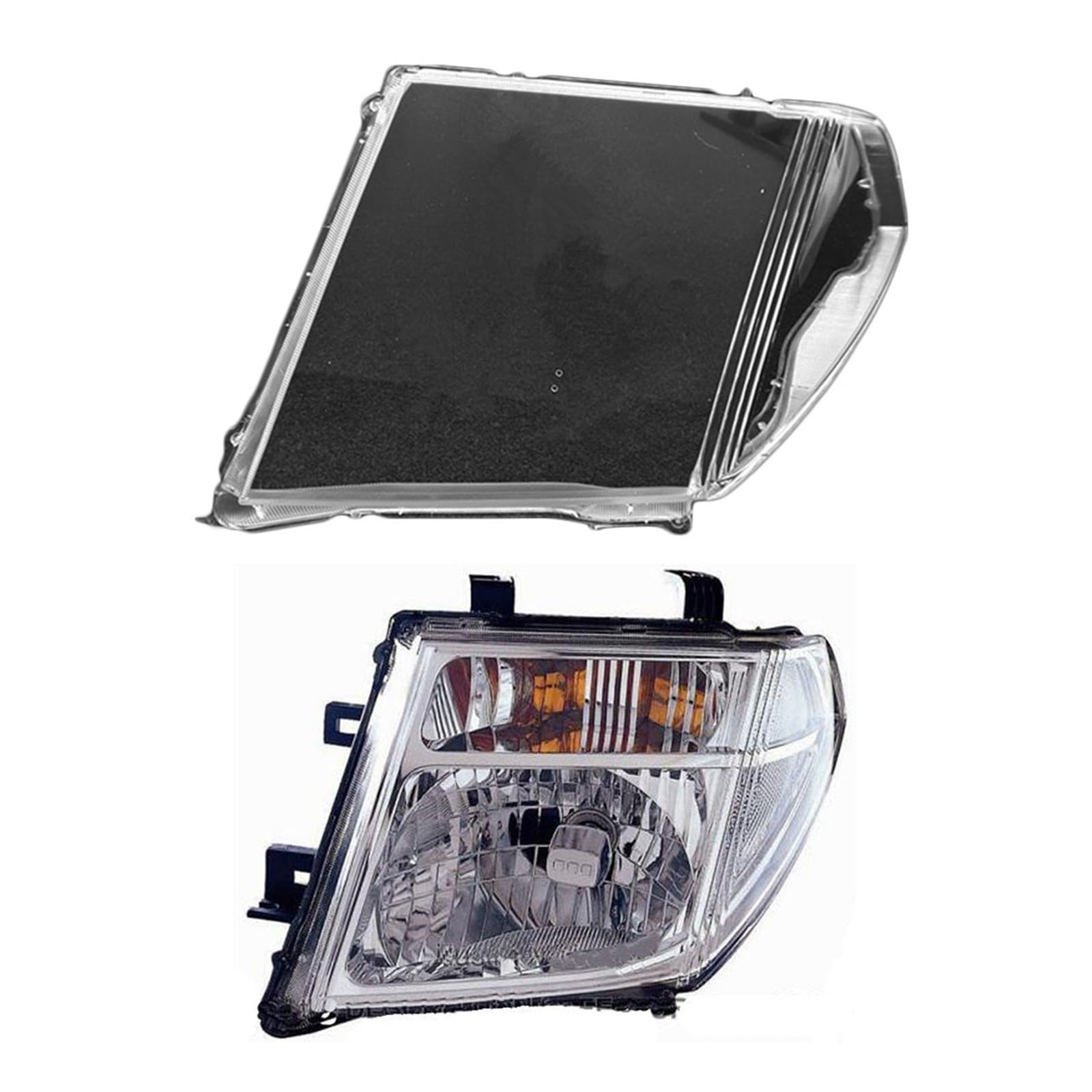 Lot De 2 Coques De Phare Avant Pour Nissan NV200 2010-2018 - Transparent, PC, Protection Anti-Poussière - 10