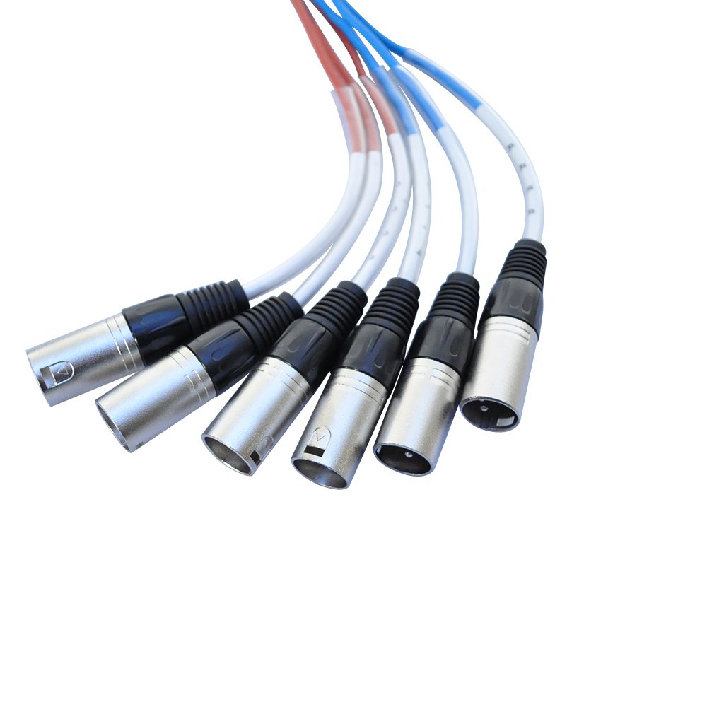 Seismic Audio sadrop-6 X 50 6 Kanal Drop Snake Kabel, 50-feet Pro Audio Sub Snake