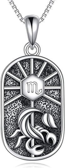 KQF Constellation Necklace for Women 925 Sterling Silver Zodiac Sign Pendant Astrology Horoscope Constellation Jewelry