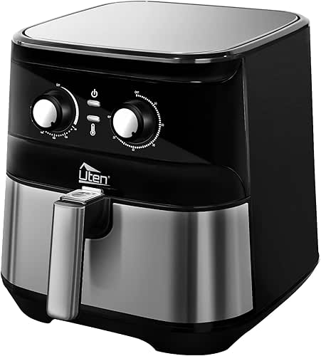 Air Fryer 5.8Qt/5.5L - Uten Electric Airfryer with Temperature Control,