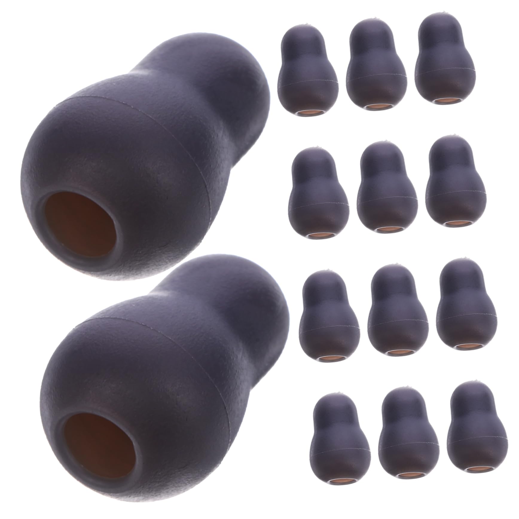 Gatuida 50 Pares Para Los Estetoscopio Accesorios Para Estetoscopio Puntas De Estetoscopio Enchufe De Oído Estetoscopio Puntas Para Los Grey De Polivinilo