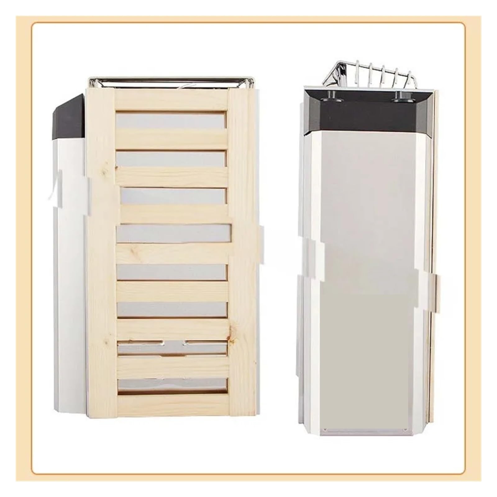 vaporizador para Sauna, Estufa de Sauna Acero Inoxidable con Control Interno, Calentador for Sala(3.6K)