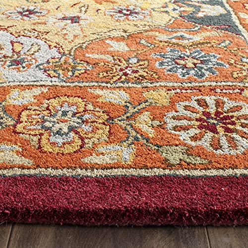 Tapete corredor oriental artesanal de lana 68x305 cm miniatura 4