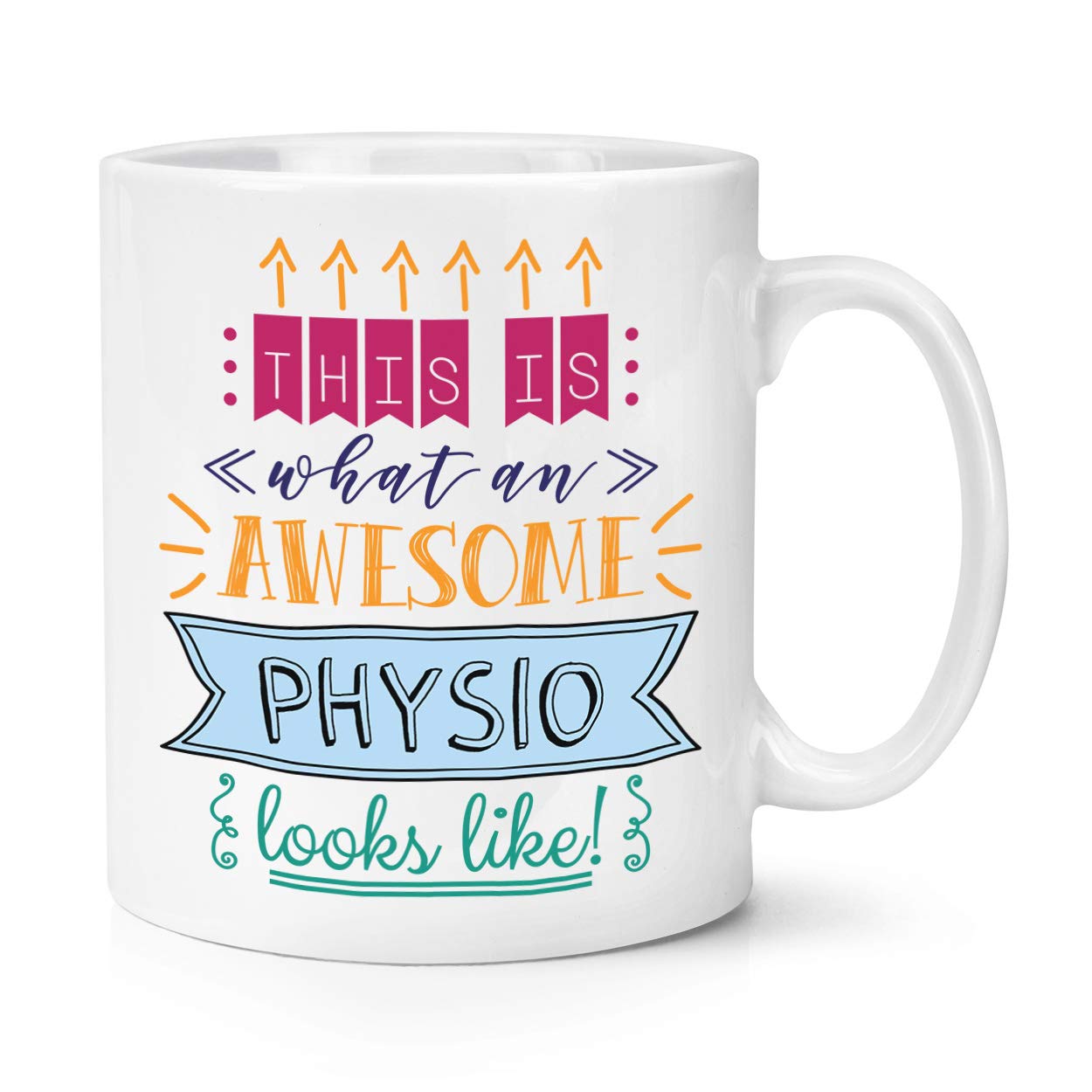 Set 4 Sottobicchieri Per Fisioterapista – 'This Is What An Awesome Physio Looks Like' – Finitura Lucida, 9x9 Cm, Regalo Per Professionisti Della Salute - 2