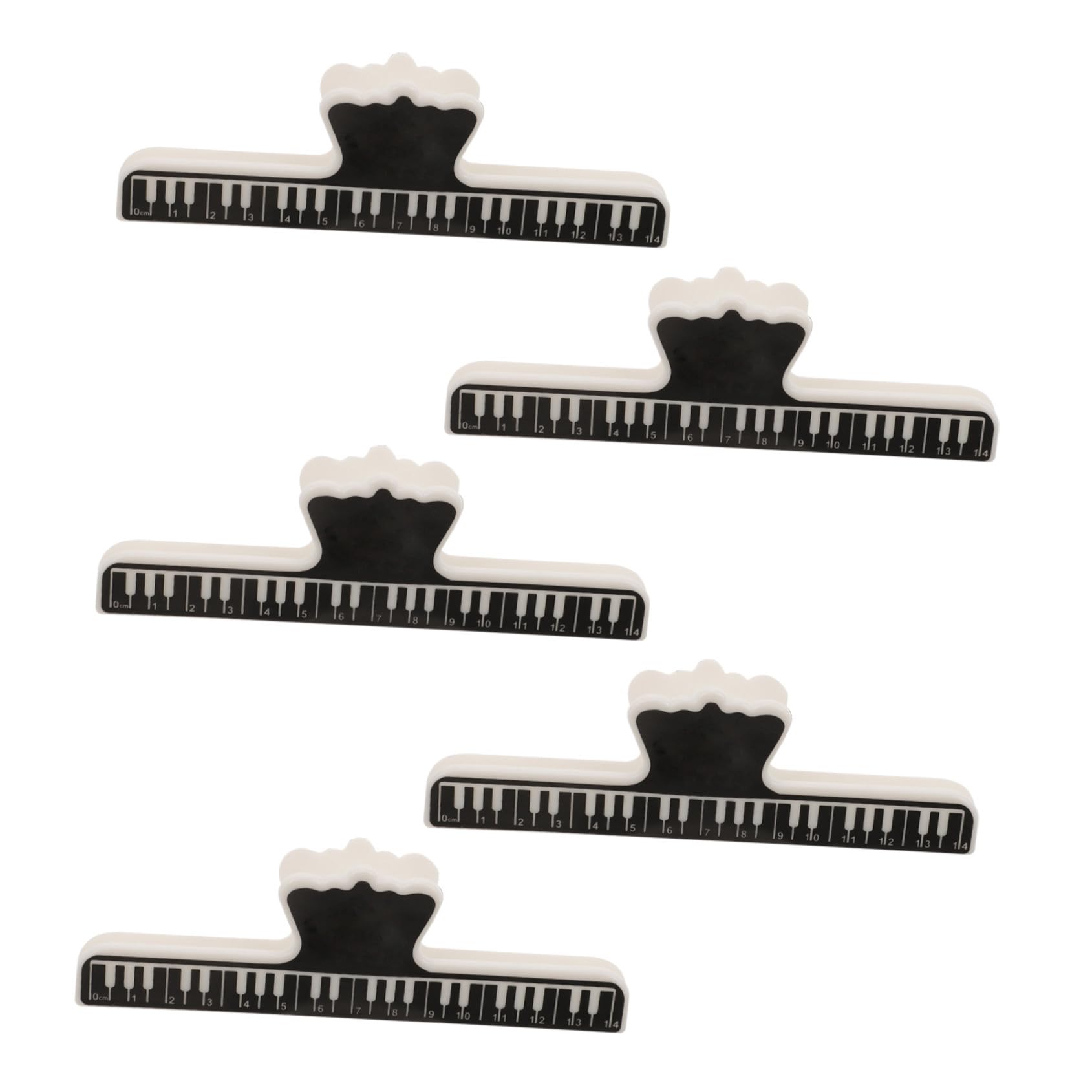 BESTonZON 25 Pcs Foglio Clip Di Spartito Per Pianoforte Clip Di Spartito Musicale Clip Di Spartito Musicale Per Pianoforte Clip Di Pagina Di Musica Per Pianoforte Supporto Della Pagina Di