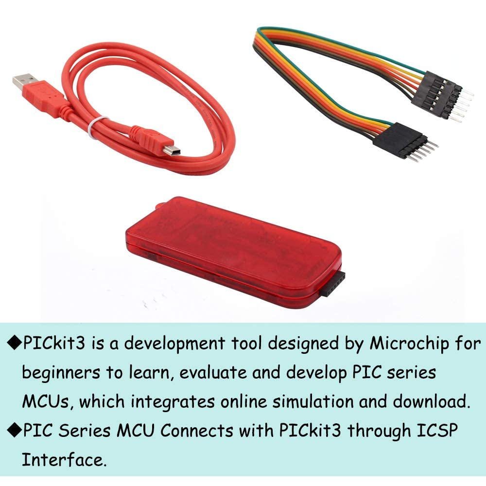 PICkit3 Electronic Chips Emulator Original MPLAB PICkit 3 PIC Microcontroller Chip in-Circuit Debugger Programmer - Image 2 thumbnail