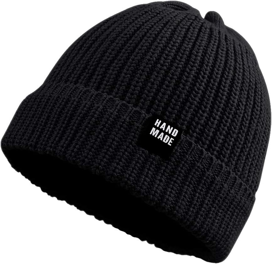 Simple Knitted Baby Beanie Hip-Hop Boys Winter Hat Toddler Kids Bonnet for Girls 0-5Y
