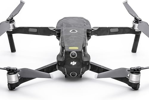 Miniatura 3 de Wrapgrade Poly Skin para DJI Mavic 2 Main Unit (Black Bumpy CAMO)
